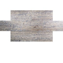Silver Travertine 12x24 Vein Cut Honed Tile - tilestate