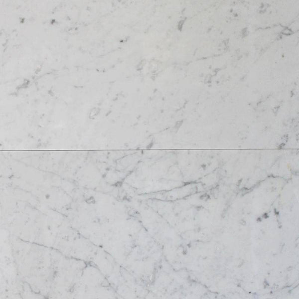 White Carrara Marble 12x24 Polished Tile - tilestate