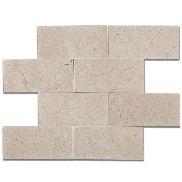 Crema Marfil Select Marble 6x12 Polished Tile - tilestate