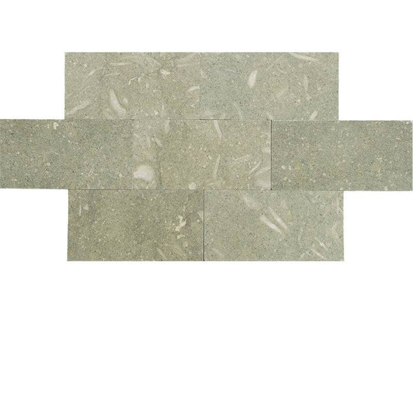 Seagrass Limestone 3x6 Honed Tile - tilestate
