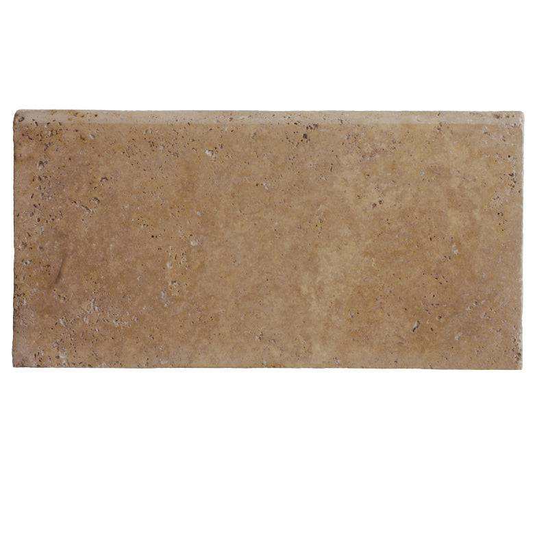 Noce Travertine 12x24 Tumbled 5 cm Pool Coping - tilestate