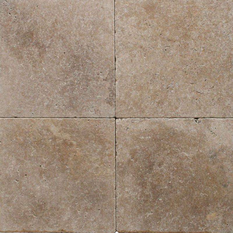 Noce Travertine 16x16 3cm Tumbled Paver - tilestate