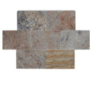 Scabos Travertine 16x24 3cm Tumbled Paver - tilestate