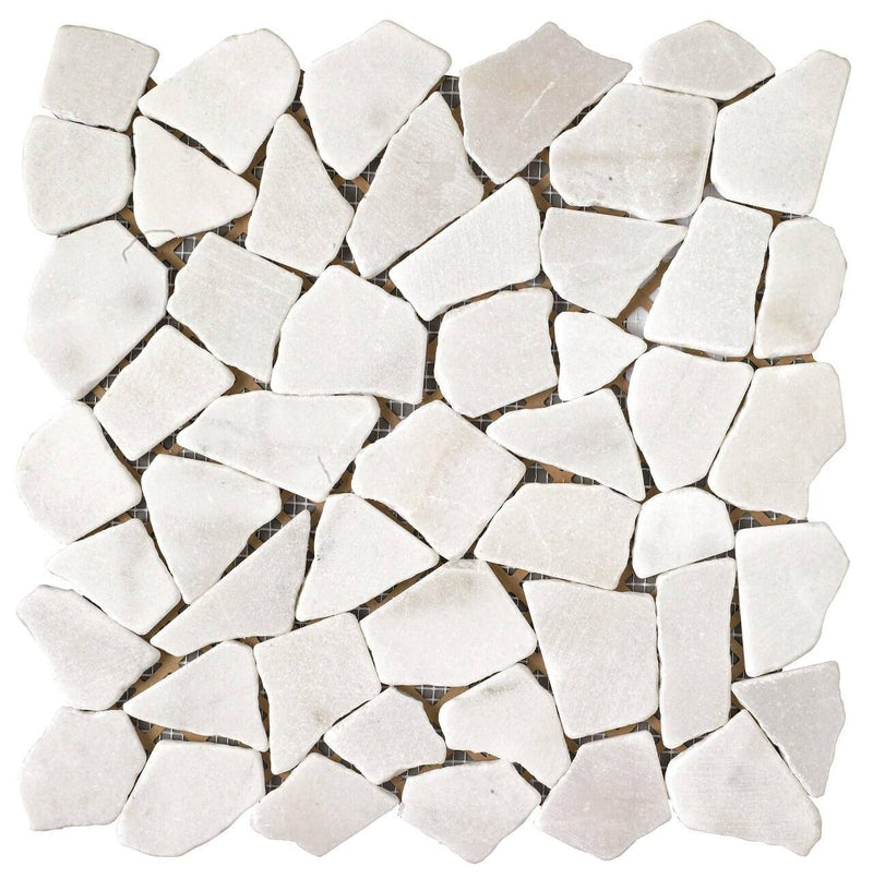 Rockart Blanco 12x12 Juliano Mosaic Tile - tilestate