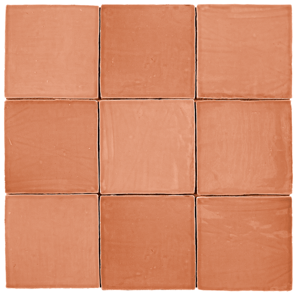 St Tropez Coral 5x5 Ceramic Wall Tile - tilestate