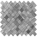 Bardiglio Marble 2x2 Lantern Polished Mosaic Tile - tilestate