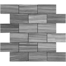 Bardiglio Marble 2x4 Polished Mosaic Tile - tilestate